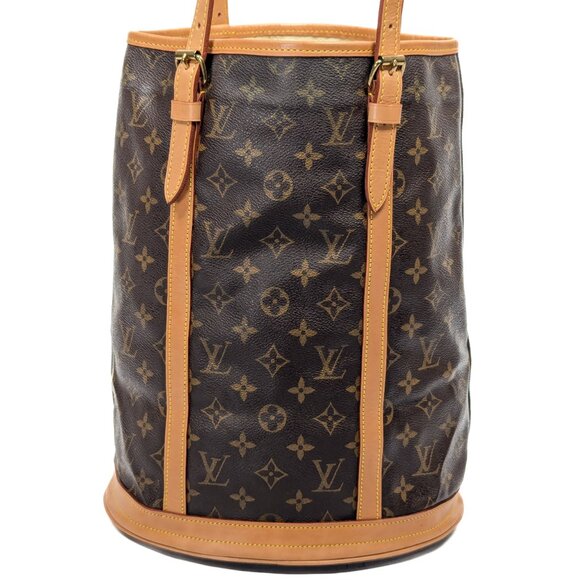 LOUIS VUITTON Bucket GM Monogram Canvas - Renewed Leather - Picture 3 of 15